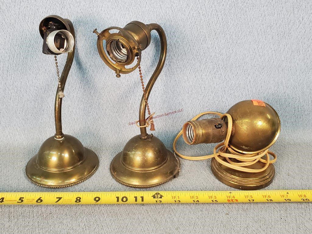 Vintage Brass Light Fixtures