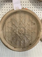 19 “ WOOD ARCHITECTURAL MEDALLION
