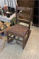 antique rocking chair