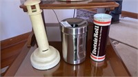 3 coin banks- light of the world, stainless,