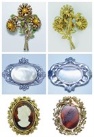 Costume Brooch Lot #2