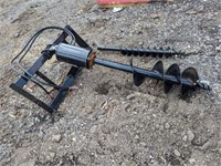 Quick Attach Post Auger- New 6" & 14" Auger