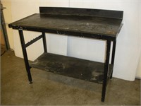 Steel Work Table  52x25x41 inches