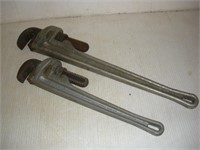 Ridgid Aluminum Pipe Wrenches  18 & 24 inch