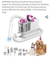 Dog Grooming Kit & Vacuum

*used, tested &
