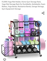 NEW Home Gym Storage Rack, Black

*Assembly