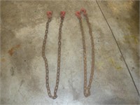 (2) 6ft Tow Chains w/Hooks