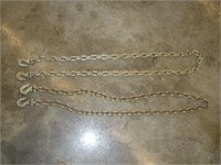 (2) 8ft Tow Chains w/Hooks