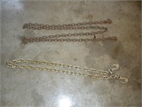 6ft & 10ft Tow Chains w/Hooks