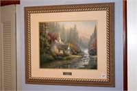 Framed print by Thomas Kinkade "The Forest