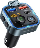 Bluetooth 5.3 FM Transmitter for Car