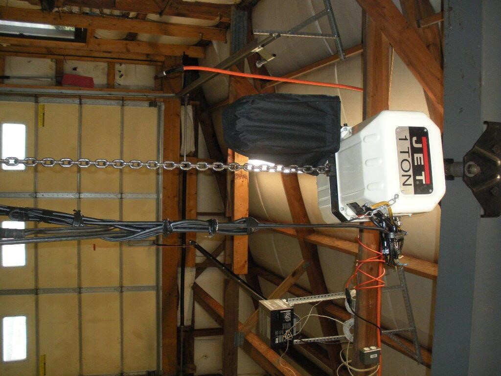 Jet 1 Ton Electric Hoist (Must Bring Tools To