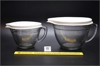 (2) Pampered Chef batter bowls (4-cup & 8-cup)