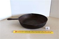 10 5/8-inch cast iron skillet; marked No. 8, Made