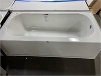 Maui 60 in. x 30 in. Soaking Bathtub with Right