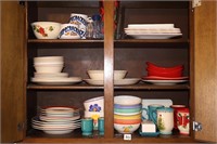 Kitchen cabinet clean out (both sides); includes