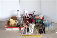 Group lot of kitchen tools including Pampered