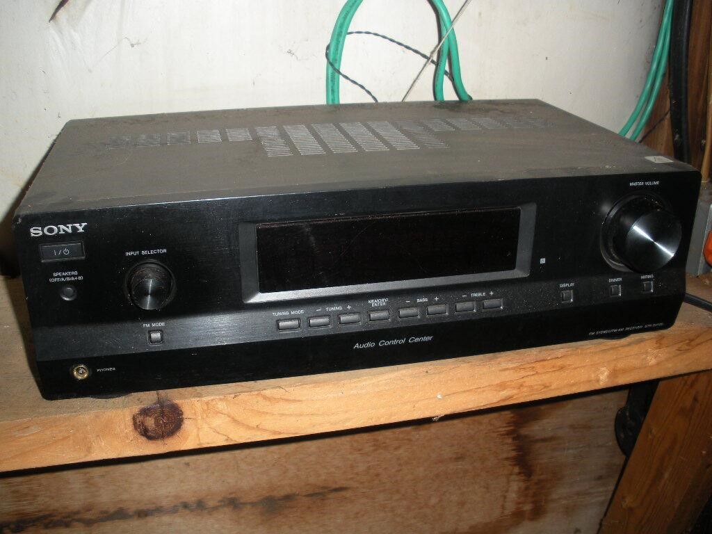 Sony 200W FM Stereo Receiver w/4 SpeakerCraft