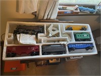 lionel silver star  electric train set missing