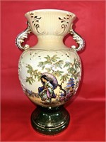 Two Handled gold Guilded Vase Made in England