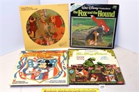 (10) Children's & Christmas record albums