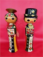 Korean Kokeshi Bride & Groom Wedding Dolls