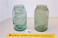(2) Vintage LLL Ball canning jars  Located in