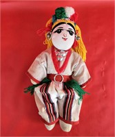 Vintage Tibetan Doll 10"