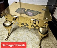 Brass Footman/Shrine Table Note Condition