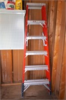 Extra heavy duty industrial 6 Ft ladder