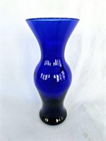 Cobalt Blue Vase 9"