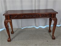 High End Wooden Entry Table
