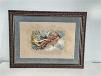 Framed "Giclee" by Royo