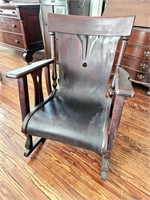 Antique Wooden Rocking Chair