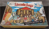 Box Lincoln Logs Early 1900's