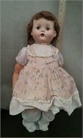 Doll With Hard Plastic Face & Rubber Body With