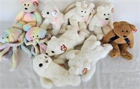 TY Beanie Baby Larger Lot of 10