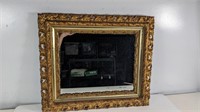 Antique Ornately Framed Wall Mirror