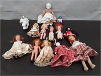 Box 12 Small Dolls- Several Story Book Dolls