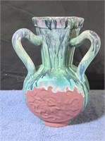 Mid-century glazed ceramic vase.