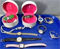 Estate Wristwatch Lot See Photos for Details