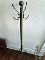 Brass Coat Rack Note Condition