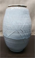 Pottery Jar w/Lid 15"T x 9"W