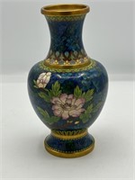 Antique Jingfa Cloisonne Lotus Vase
