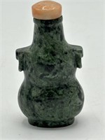 Chinese Inuit Stone Carved Opium/Snuff Bottle