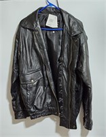 NEW W/TAGS NAPOLINE LEATHER OUTFITTERS COAT LARGE