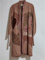 VINTAGE CATHERINE CARR WEARABLE ART LONG COAT