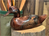 Carvers Collection Hand Colored Mallard Decoy