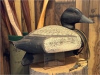 Vintage Hand Crafted Country Working Duck Decoy