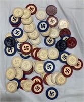 Vintage Swastica Chips